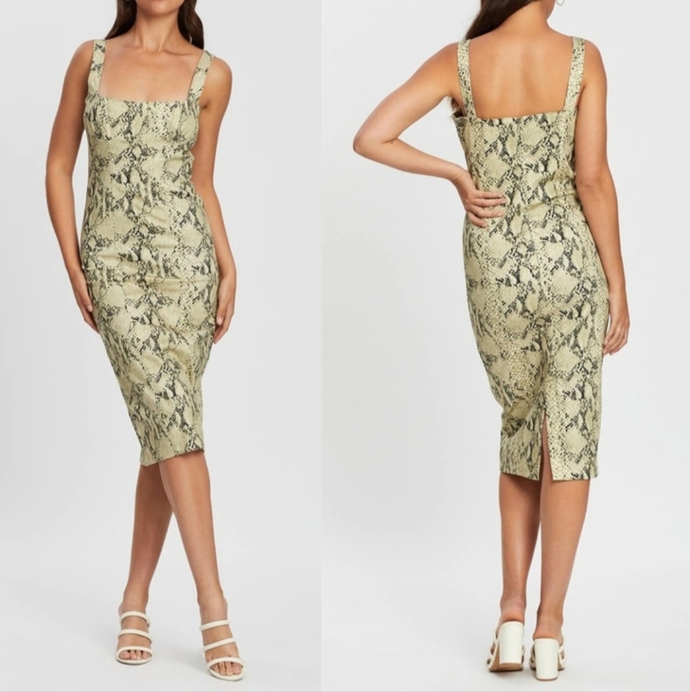 NWT Capulet Dress Women's Size M Color Green/Black